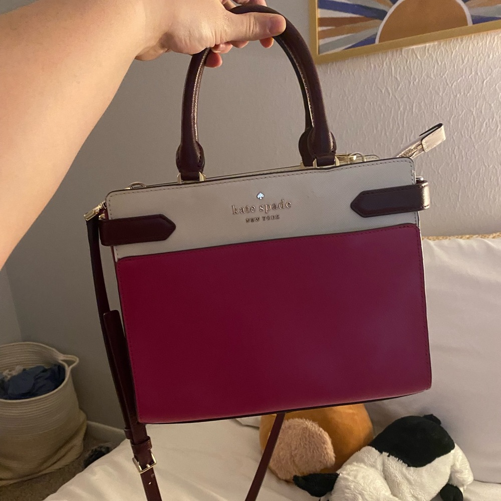 Kate Spade pink purse & matching wallet!